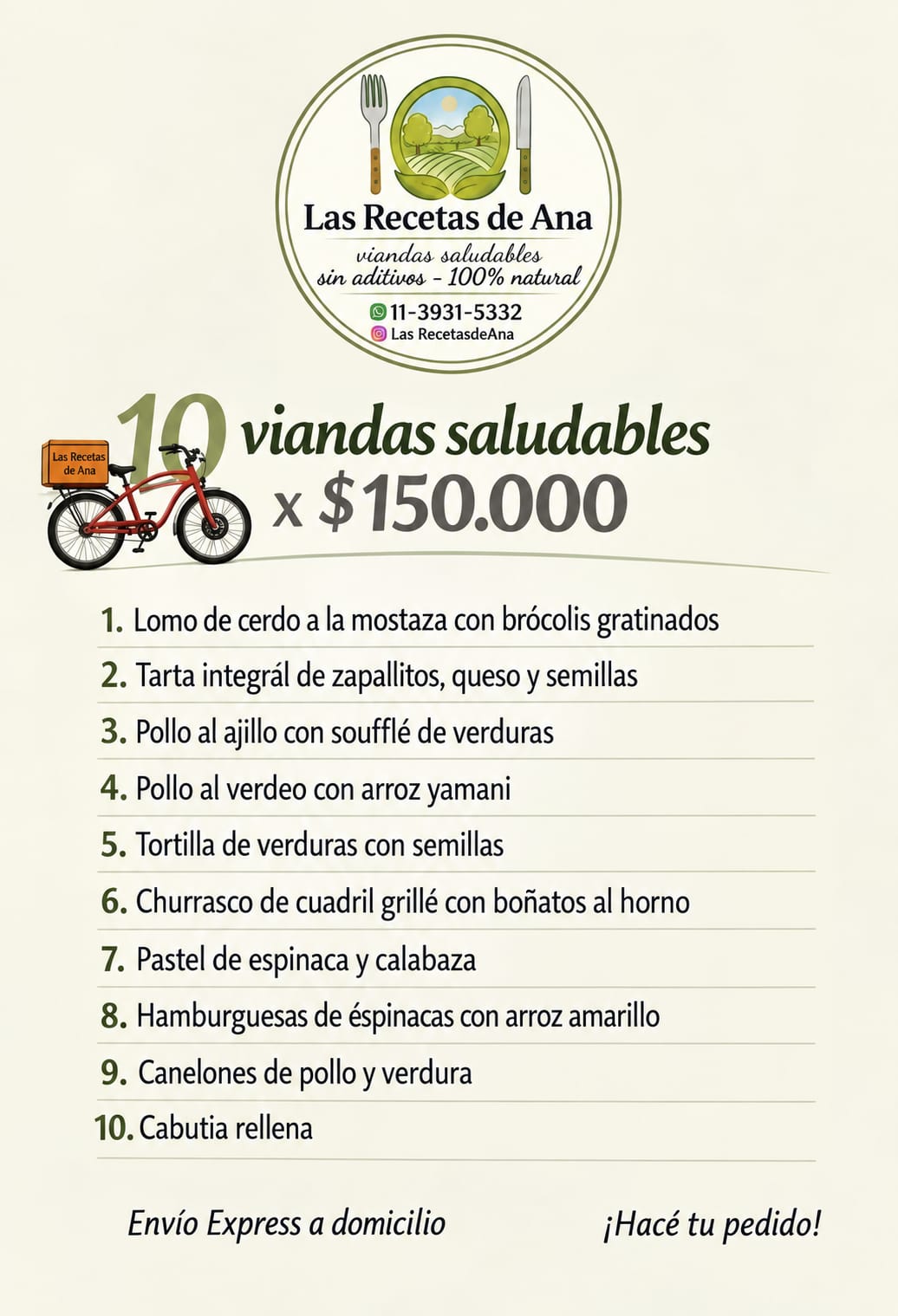 10 viandas saludables