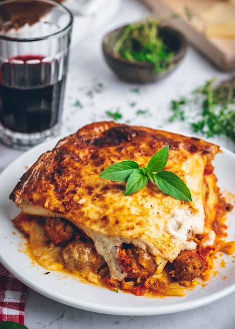 Lasaña a la napolitana